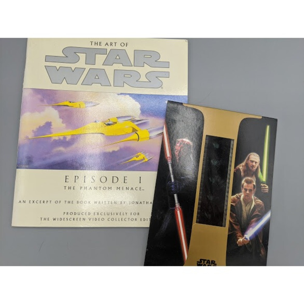 Star Wars Episode I Phantom Menace Film Cell Strip Art of Star Wars Book Excerpt